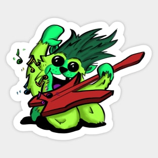 Rock and Roll Monster Sticker